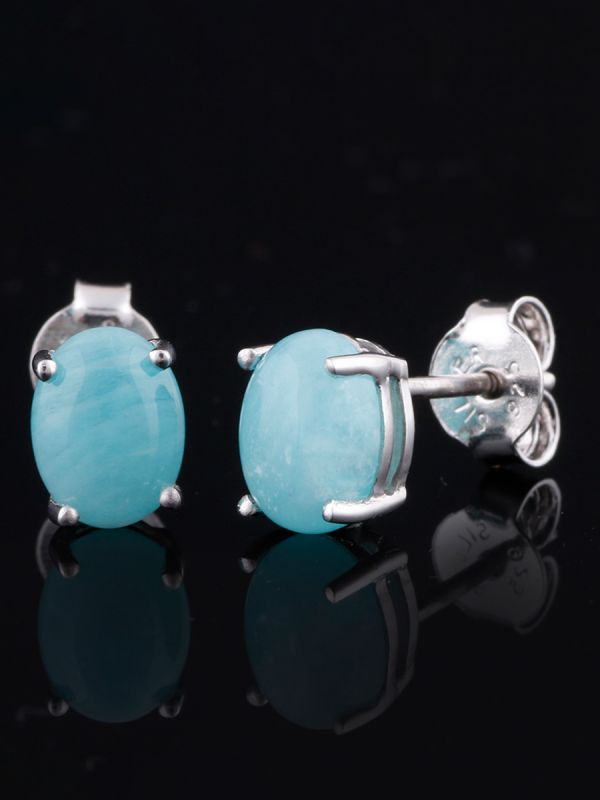 925 sterling silver white rhodium plated designer stud earrings 