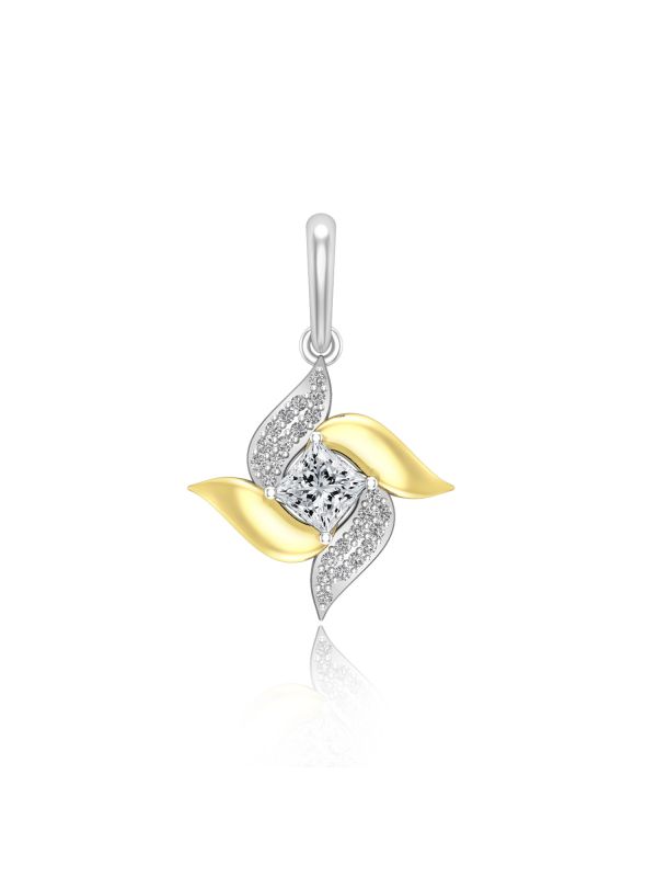 Swastik pendant deals silver